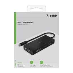 Foto: Belkin USB-C auf HDMI / VGA / DisplayPort-Adapter   AVC003btBK