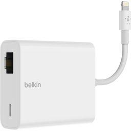 Foto: Belkin Ethernet-/Stromadapter m. Lightning Connector ws. B2B165bt