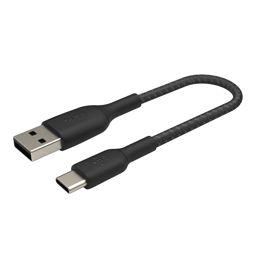 Foto: Belkin USB-C/USB-A Kabel    15cm ummantelt, schwarz  CAB002bt0MBK