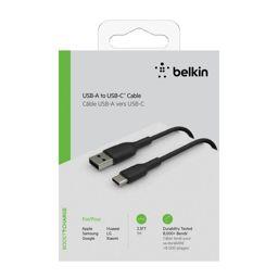 Foto: Belkin USB-C/USB-A Kabel      1m PVC, schwarz        CAB001bt1MBK