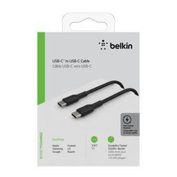 Foto: Belkin USB-C/USB-C Kabel      1m ummantelt, schwarz  CAB004bt1MBK